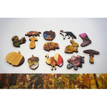 Barwy jesieni! - Personalizowane Puzzle